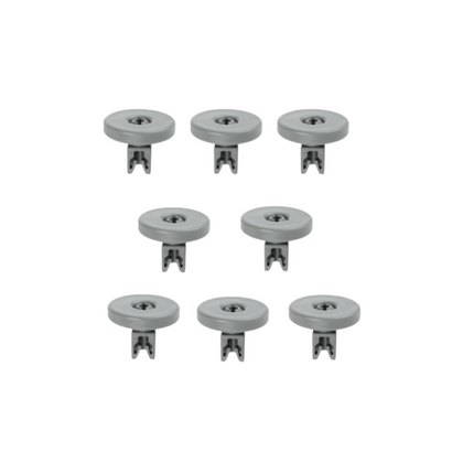 8X Zanussi Dishwasher Lower Basket Wheels 40mm I 50286965004