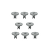 8X Zanussi Dishwasher Lower Basket Wheels 40mm I 50286965004