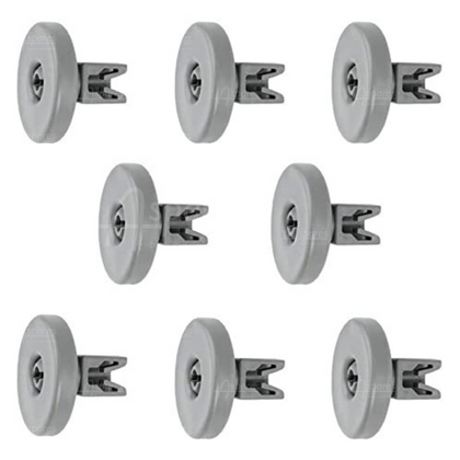 Lower Large Bottom Basket Rack Wheels For WHIRLPOOL Dishwasher 40mm