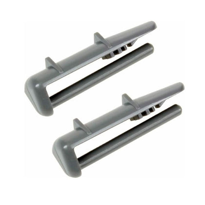 Whirlpool Dishwasher Basket Rear Runner Rail Cap Clips 1880580400